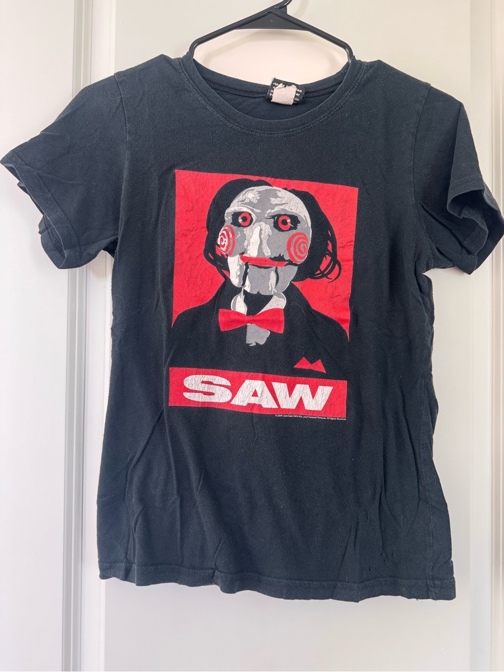 Vintage Hot Topic SAW horror shirt